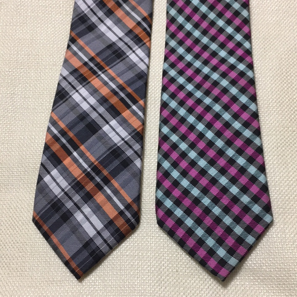 ๐2/$25 ๐ Two Ben Sherman Silk Ties Multi - Picture 2 of 11